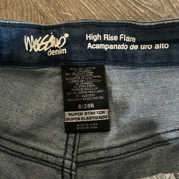Massimo denim high-rise flare jeans - Picture 3 of 5